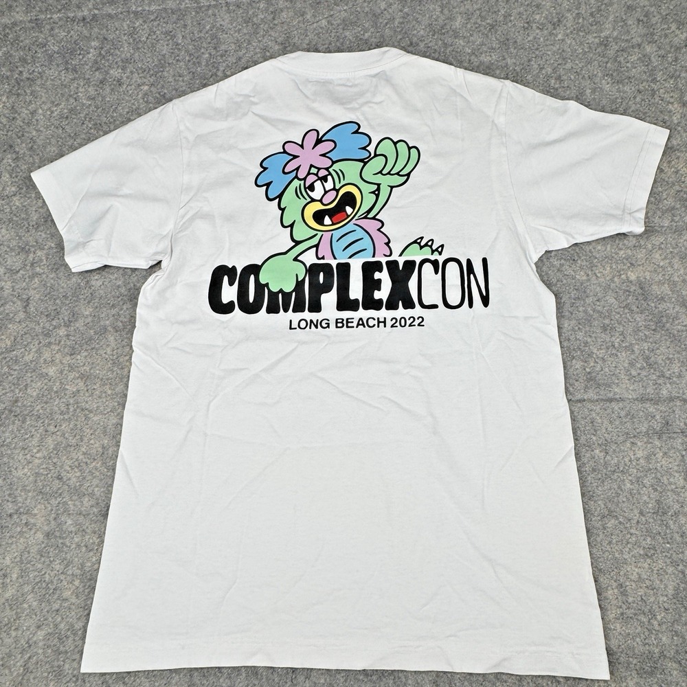 Sold Out, ComplexCon X Verdy Visty Long Beach White T-Shirt Men's Size Small